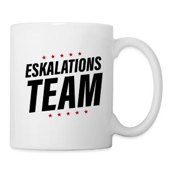 Eskalations Team - Tasse - Weiß - Rechts