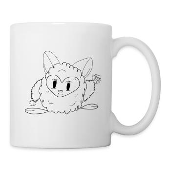 Petit monstre Bobo - Mug blanc - blanc - Droite