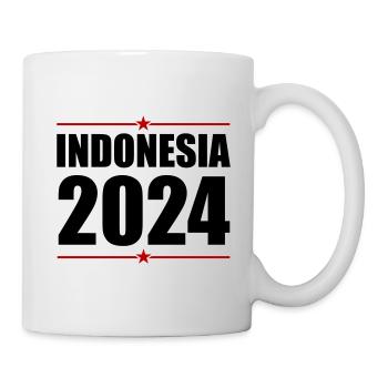 Indonesia 2024 - Tasse - Weiß - Rechts