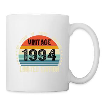 Vintage 1994 30 Years Old 30th Birthday Limited - Mug blanc - blanc - Droite