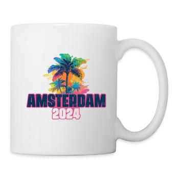 Amsterdam 2024 Holiday Palm Blob - Mug - white - Right