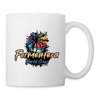 Vacances de l’équipage de fête de Formentera - Mug blanc - blanc - Droite
