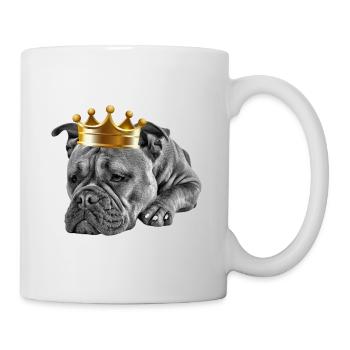 Bouledogue Vieux Bouledogue Anglais Chien Chiens - Mug blanc - blanc - Droite