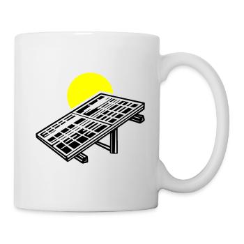 Solar Energy Panels - Mug - white - Right
