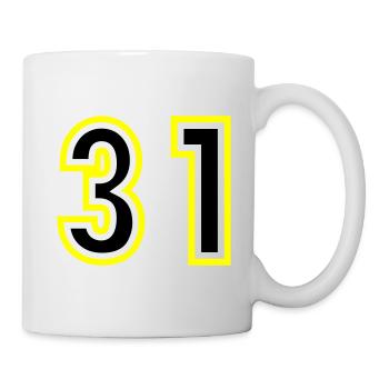 31 Number College - Mug - white - Right