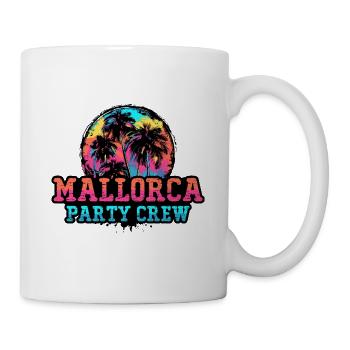 Mallorca Party Crew - Tasse - Weiß - Rechts