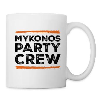 Mykonos Party Crew - Tasse - Weiß - Rechts