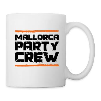 Mallorca Party Crew - Tasse - Weiß - Rechts