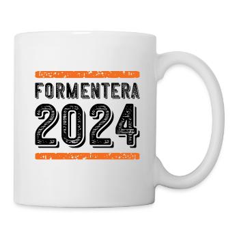 Millésime 2024 de Formentera - Mug blanc - blanc - Droite