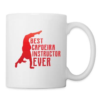 Bester Capoeira-Instruktor aller Zeiten - Tasse - Weiß - Rechts