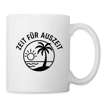 Time for time out - Vanlife / Motorhome - Mug - white - Right