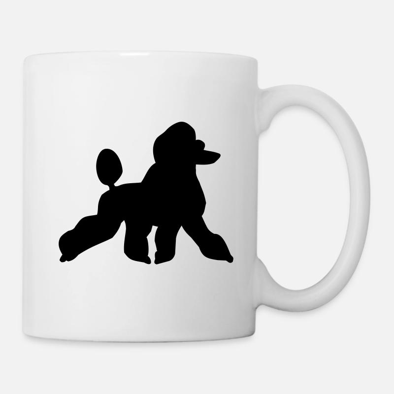 Caniche - Mug blanc - blanc