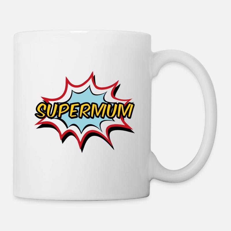 Supermum - Tasse - Weiß