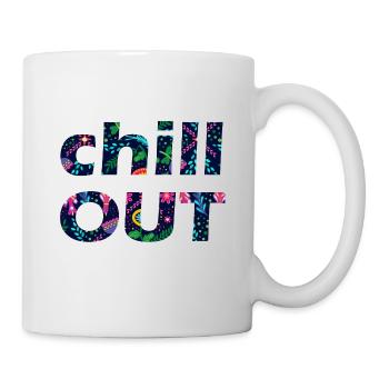 CHILL OUT - Tasse - Weiß - Rechts