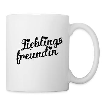 favorite friend - Mug - white - Right