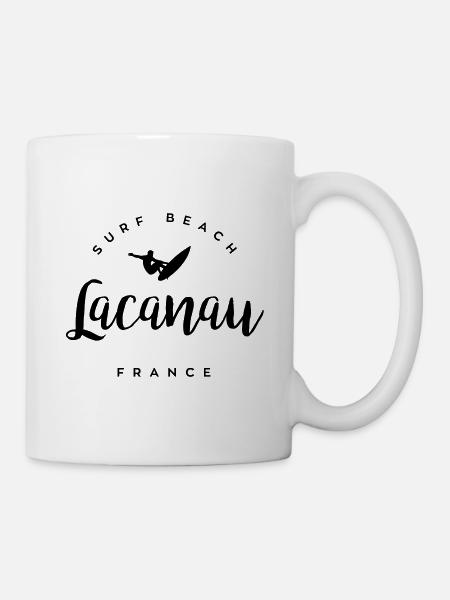 Lacanau - France - Mug - white