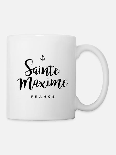 Sainte-Maxime - France - Mug blanc - blanc