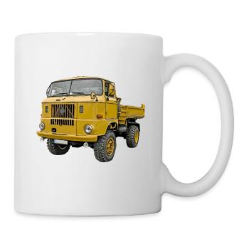 Camion W 50 LA en couleur - Mug blanc - blanc - Droite