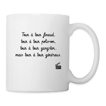 Tour à tour finaud. C'est arrivé près de chez vous - Mug blanc - blanc - Droite