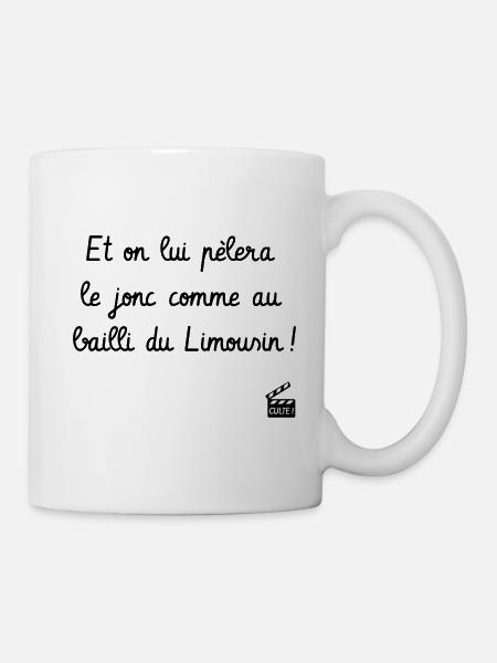 Les Visiteurs : Réplique culte - Humour noir - Mug blanc - blanc