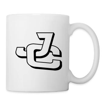JC - Mug blanc - blanc - Droite