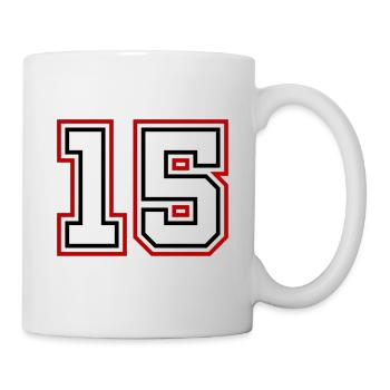 15 Number number - Mug - white - Right