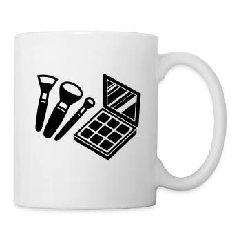 Make Up Cosmetics Icon - Mug - white - Right