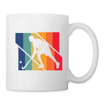 Feldhockey - Tasse - Weiß - Rechts