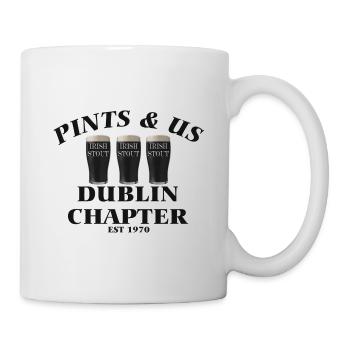 Pints and Us Dublin Chapter EST 1970 - Mug - white - Right