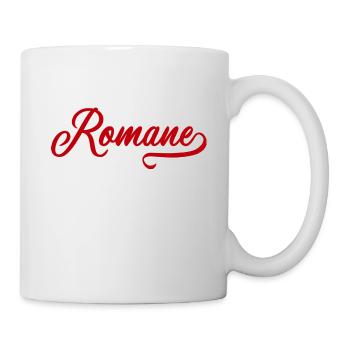 Romane - Prénom - Mug blanc - blanc - Droite