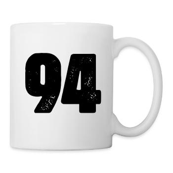 94 number jersey - Mug - white - Right