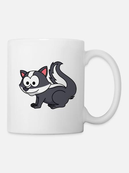 Stinker Comic Tier - Tasse - Weiß