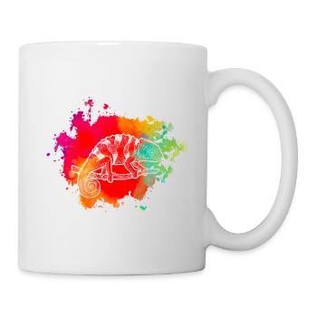 Chameleon Retro - Mug - white - Right