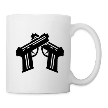 Pistol Symbol - Mug - white - Right