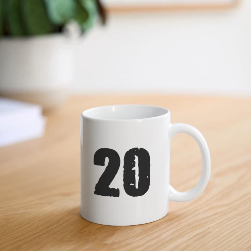 20 number jersey Mug