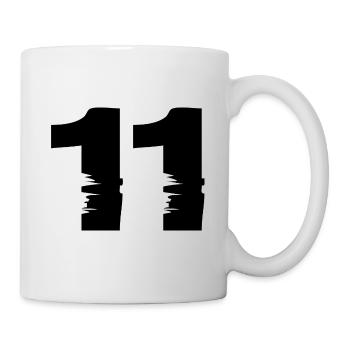 11 Number - Mug - white - Right