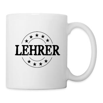 Lehrer Beruf - Tasse - Weiß - Rechts