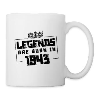 Legends Born in (1943) - Mug - white - Right
