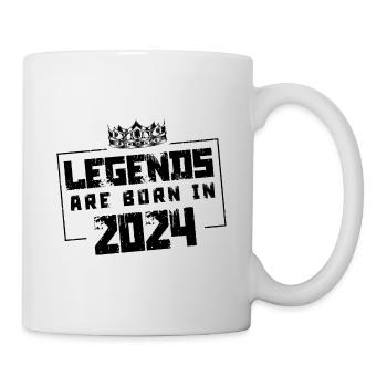 2024 légendes nées en - Mug blanc - blanc - Droite