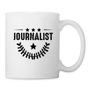 Journalist Beruf - Tasse - Weiß - Rechts