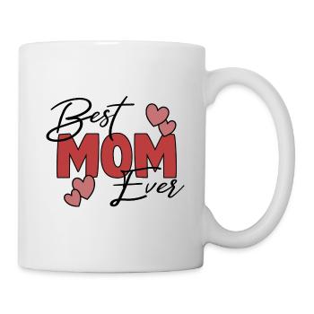 Best Mom - Tasse - Weiß - Rechts