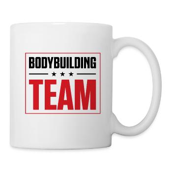 Équipe de musculation - Mug blanc - blanc - Droite