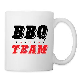 Bbq Team - Tasse - Weiß - Rechts