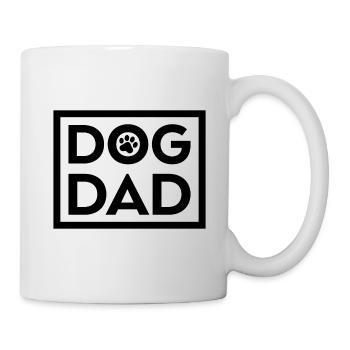 Papa chien - Mug blanc - blanc - Droite