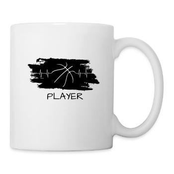 Player Basketball Bball - Tasse - Weiß - Rechts
