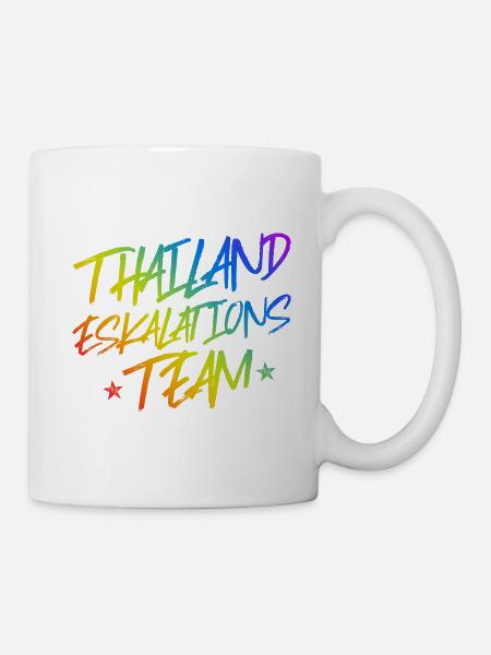 Thailand Eskalation - Tasse - Weiß