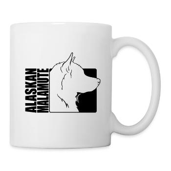 Malamute d’Alaska Profil Chiens Chien Wilsigns - Mug blanc - blanc - Droite