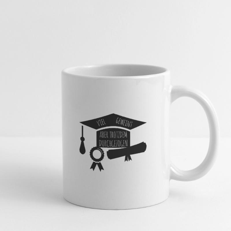 Masterabschluss Master Studium Abschluss Tasse