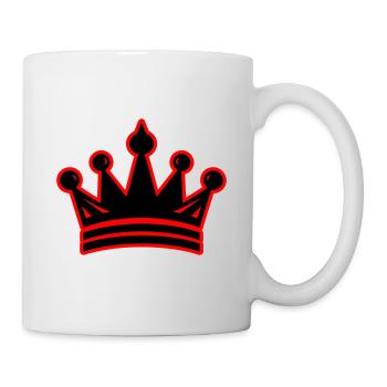 Crown King Symbol - Mug - white - Right