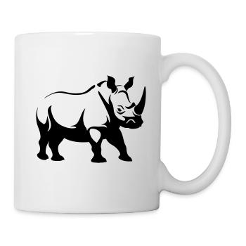 Rhino Animal Welfare - Mug - white - Right